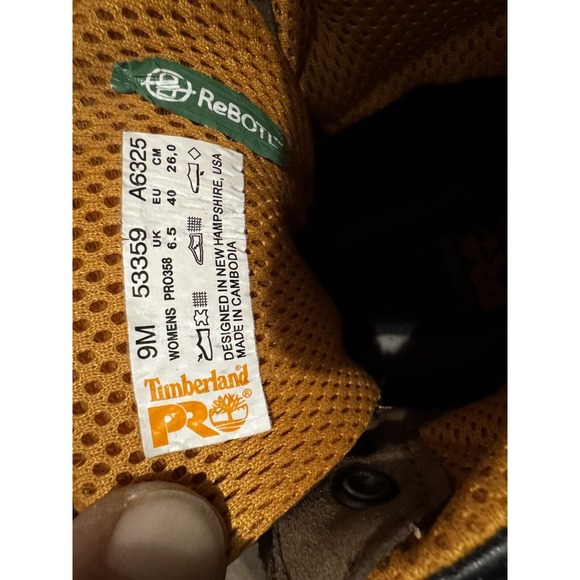 Timberland PRO Titan Safety Toe Work Boots, Brown, Women's 9 M - Picture 13 of 16